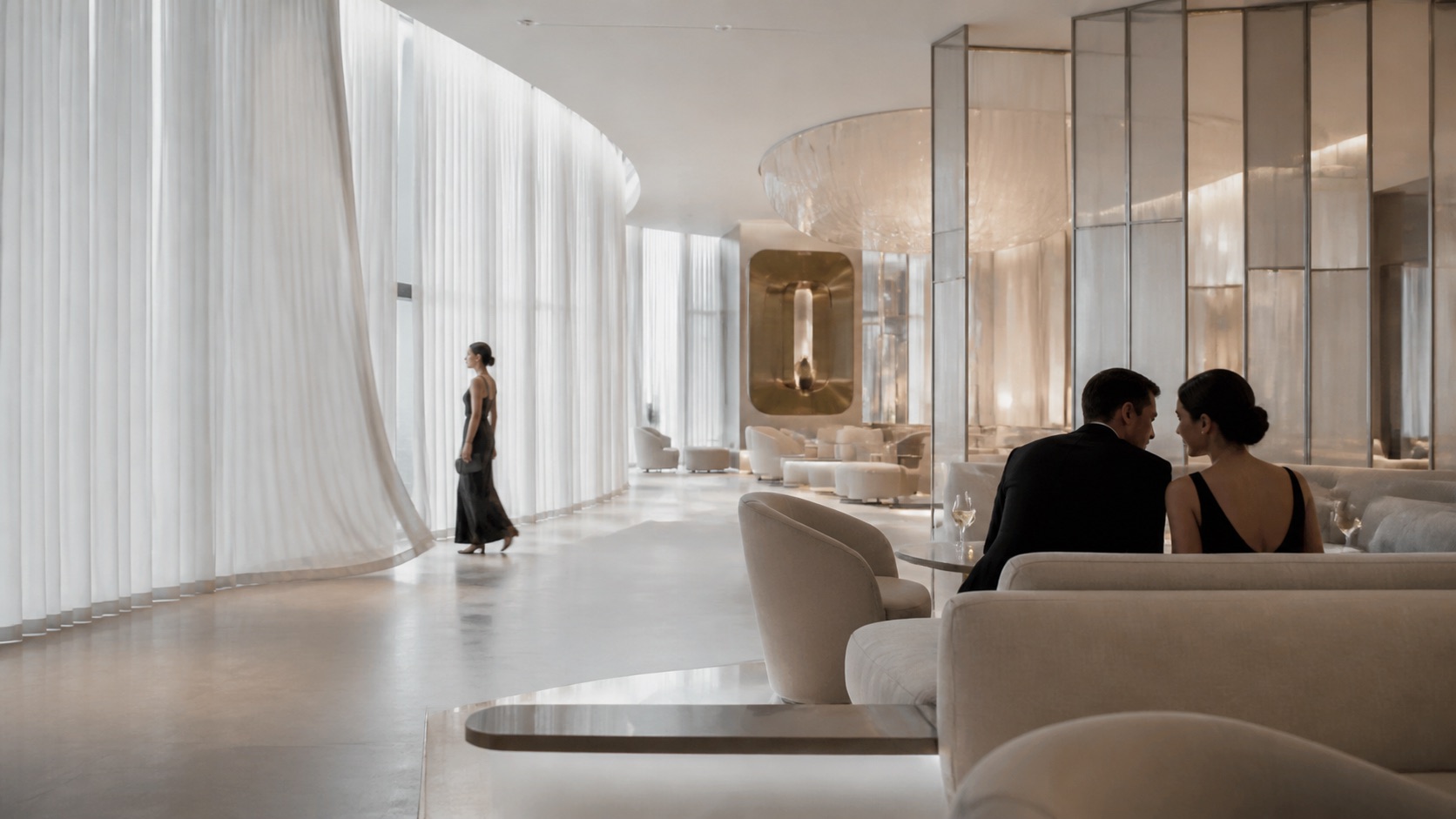 Luminous Soft Breeze Room interior
